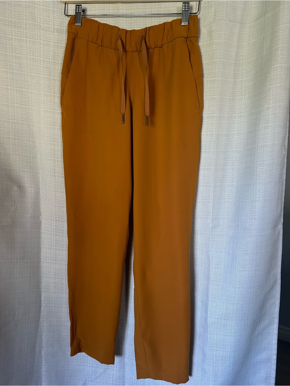 lululemon athletica women’s Drawstring Joggers - Rust Orange